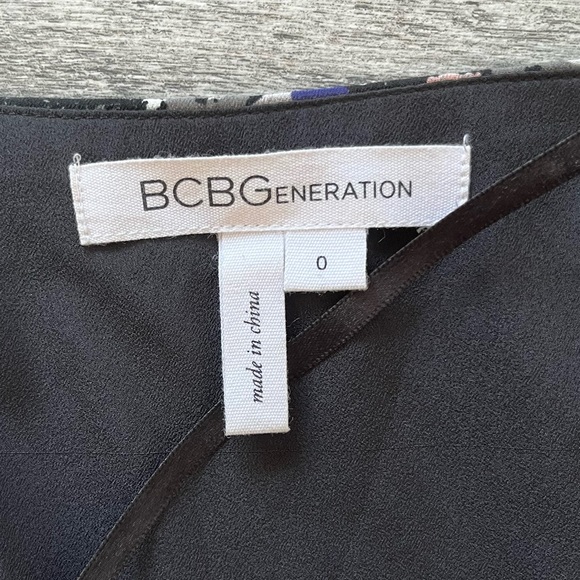 BCBG | Floral | Strapless Mini Dress | - Picture 7 of 8